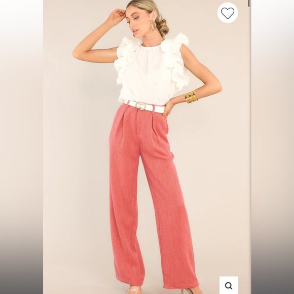 Red Dress Boutique Pants - Brand New Coral Pants from the Red Dress Boutique
